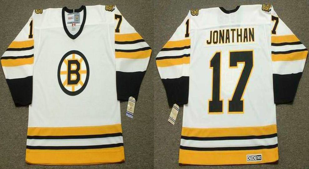 2019 Men Boston Bruins #17 Jonathan White CCM NHL jerseys->boston bruins->NHL Jersey
